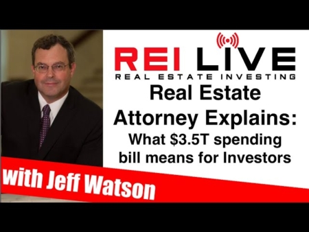 jeff watson explains $3.5 trillion spending bill in rei live