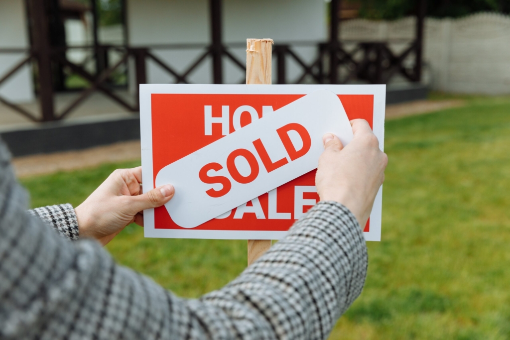 sold sign