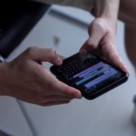 texting cropped